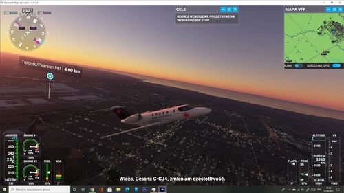 Cessna Citation CJ4 Air Canada New Livery 8k