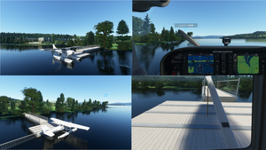 Loch Lomond Seaplanes jetty airport (LLSP), Scotland incl scenic flight thumbnail 1