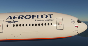 Aeroflot "METAL, GREY and LIGHT GREY" CaptainSim 777-300ER  thumbnail 11