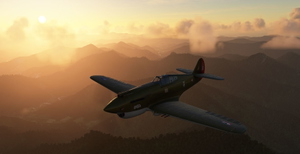P-40B Tomahawk BigRadials ZK-KNP Kenepuru thumbnail 4