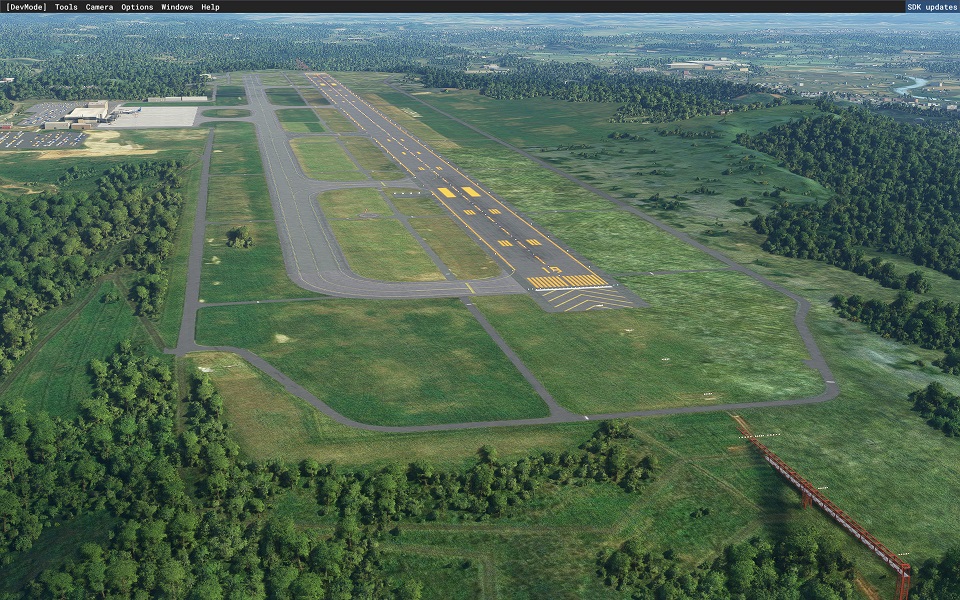 Precision Runway Marking (Fukushima Airport(RJSF)) - Image 1