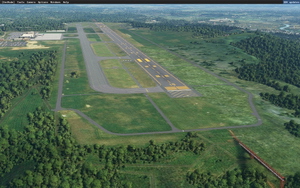 Precision Runway Marking (Fukushima Airport(RJSF)) thumbnail 1