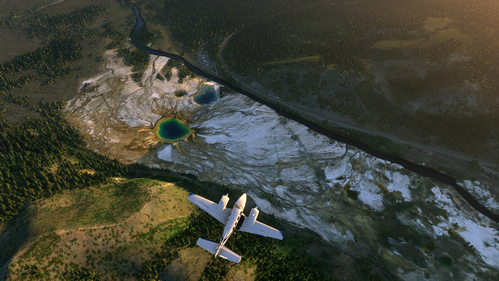 Yellowstone National Park Flight Plan