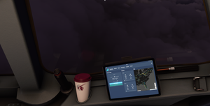 [A32NX] [FBW] Qatar Airways One World [10K] (A7-AHL) With Custom Coffee Cup Ultra Detail thumbnail 14
