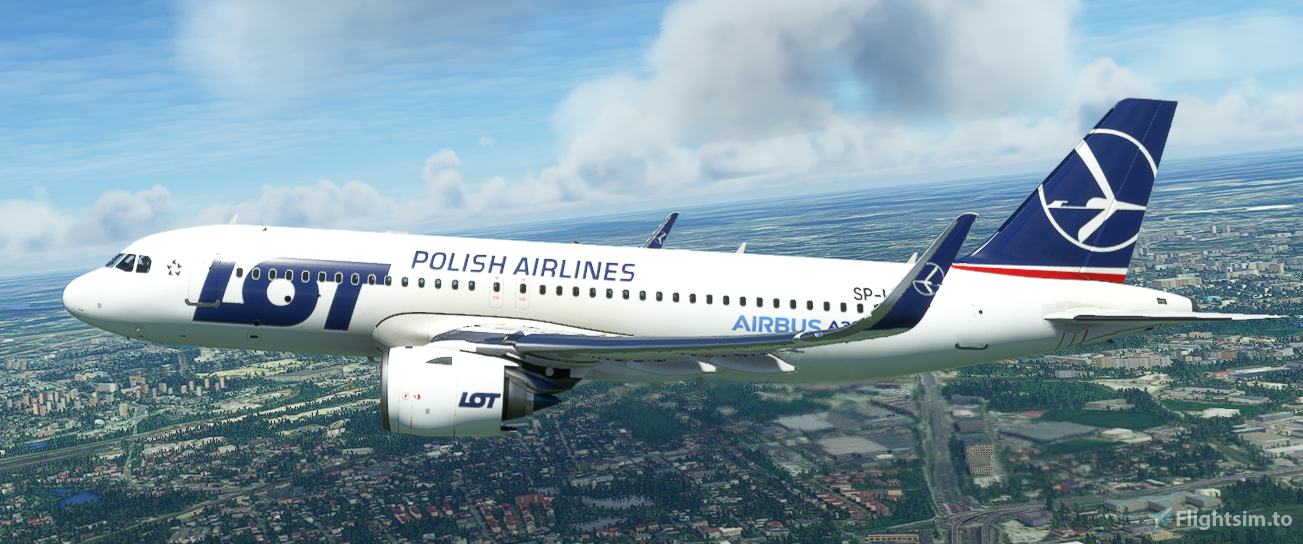 Threads - Polish Airlines (LOT) A320 (4K - High-Res) for Microsoft Flight  Simulator