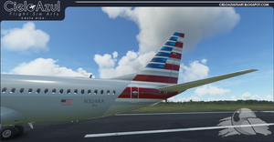 American Airlines | N324RA | Bredok3D 737M8 (7.5K) thumbnail 2