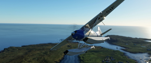 Cessna 172 Amphibian (G1000) - Icelandic Coast Guard TF-SIF - Iceland - fictional