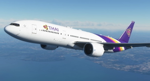 Boeing 777-300ER Thai Airways [4K/8K] (With Interior) thumbnail 3