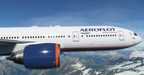 Aeroflot "METAL, GREY and LIGHT GREY" CaptainSim 777-200ER thumbnail 4