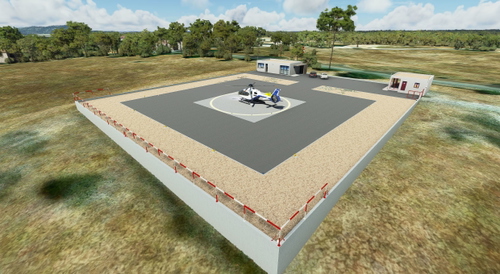 LPNS - Nisa Heliport (real life - detailed)