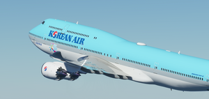 Korean Air 747-8i | HL7631 (Visit Korea Year Livery) | Vector Decals | No Mirror thumbnail 3