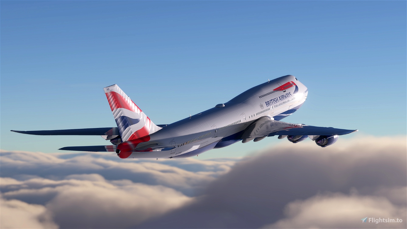 British Airways G-CIVO Ultra for Microsoft Flight Simulator | MSFS