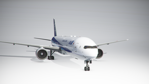 All Nippon Airways / ANA "2010 livery" "JA797A" CaptainSim 777-300ER thumbnail 11