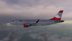 Embraer 175 Austrian Airlines 4K thumbnail 2