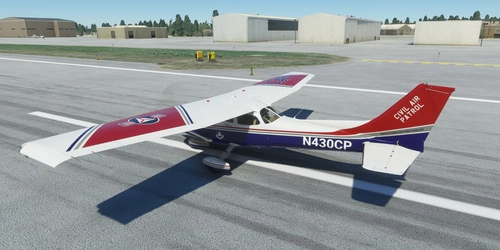 Civil Air Patrol C172 Classic (Steam Gauge)