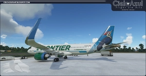 [A32NX] Frontier Airlines | N309FR | FlyByWire Airbus A320neo (8K) thumbnail 2