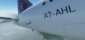 [A32NX] [FBW] Qatar Airways One World [10K] (A7-AHL) With Custom Coffee Cup Ultra Detail thumbnail 12
