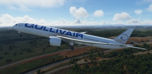 GullivAir 787-10 Livery