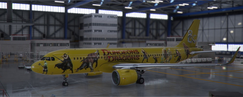 A320-Neo Dungeons & Dragons Livery