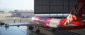 [A32NX] | [8K] AirAsia (9M-NEO) Very Detailed Clean/Dirty Version thumbnail 3