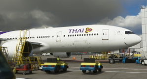 Boeing 777-300ER Thai Airways [4K/8K] (With Interior) thumbnail 11