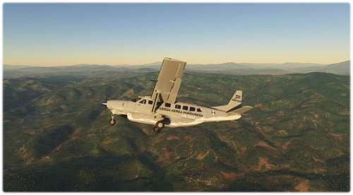 Fuerza Aerea Hondurena (FAH) 208B Liverie