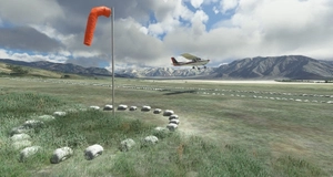 The Chicken Strip - Death Valley's National Parks unofficial airstrip! thumbnail 2