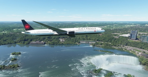 Air Canada "2017 livery" CaptainSim 777-300ER thumbnail 3