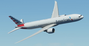 American Airlines "2013 livery" CaptainSim 777-300ER 8K thumbnail 2