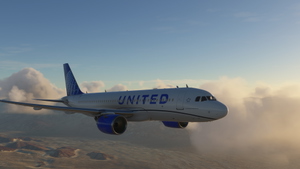 A320 United Airlines 8k ultra (2 versions) thumbnail 3