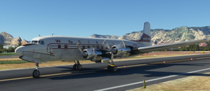 PMDG DC-6B Western Airlines (N93138 | 1958) thumbnail 1