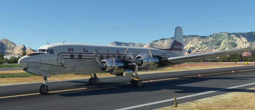 PMDG DC-6B Western Airlines (N93138 | 1958)