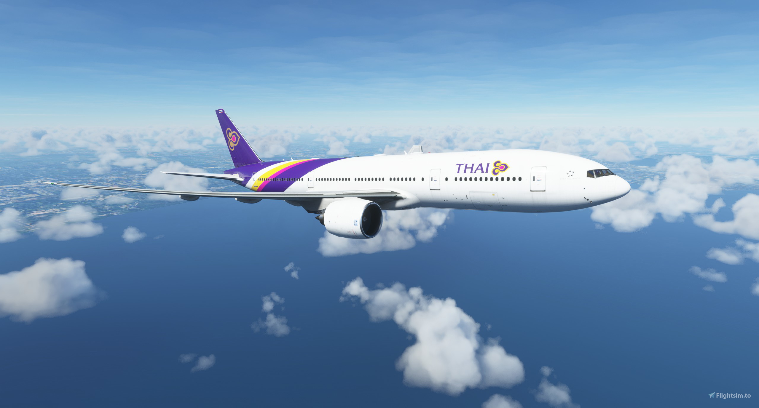 Phoenix Thai Airways タイ航空B777-300ER PH11678 Thai Airways 泰国国际航空Boeing 777-300ER HS-TTB