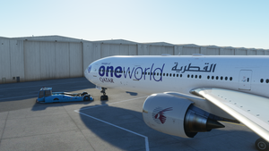 Captainsim B777-300ER Qatar One World  thumbnail 2