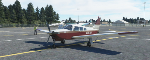 Just Flight Piper Arrow III Turbo  N3454M