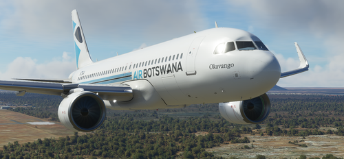 A320Neo (Asobo) Air Botswana [8K Fictional]