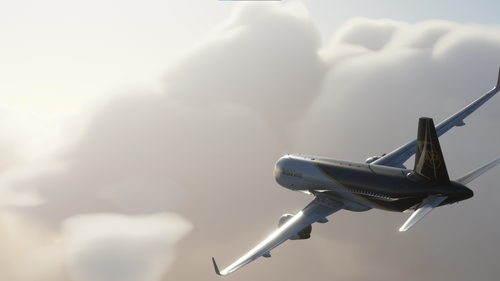 [A32NX] UPS Livery N147UP [8K High Resolution]