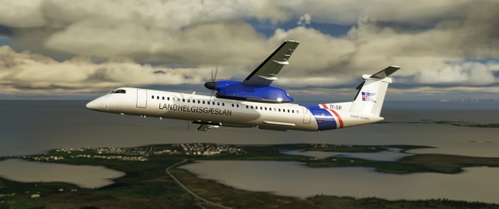 Dash 8 Q400 - Icelandic Coast Guard TF-SIF