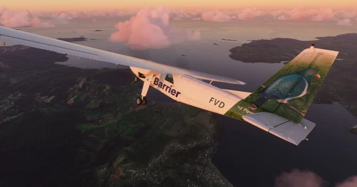 BBS BN-2 Islander Barrier Air NZ Native Birds