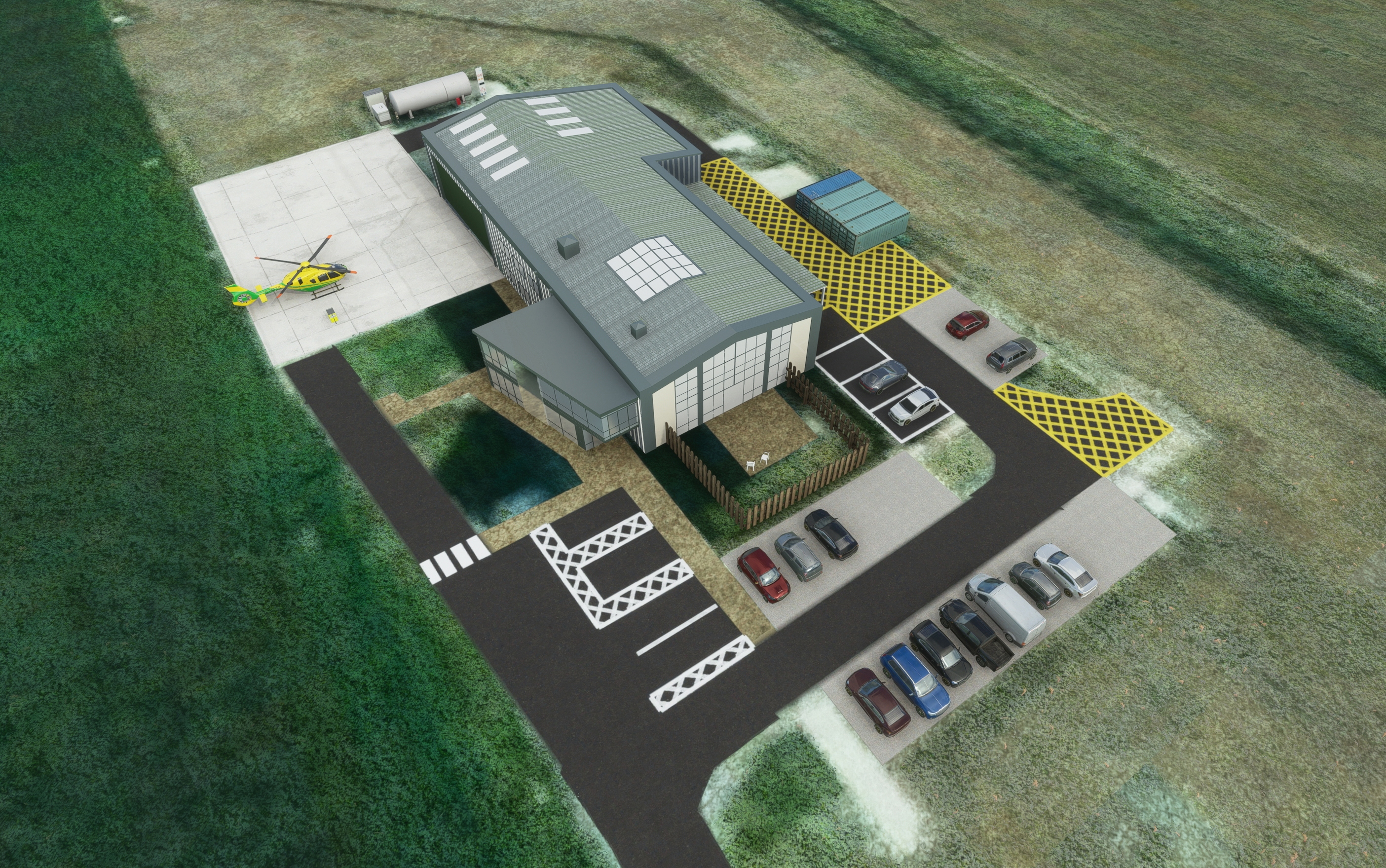Wiltshire Air Ambulance Base | Wiltshire, UK - Image 1