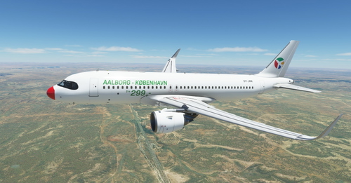 Danish Air Transport (DAT)- AALBORG - KØBENHAVN FRA 299 A320neo