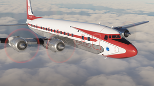 PMDG DC-6 World Travel Airlines FS2004 thumbnail 14
