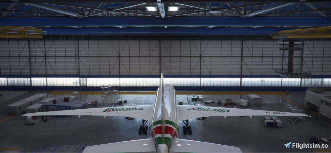 Boeing 777-200 Alitalia EI-WLA 'Roma' - Image 1