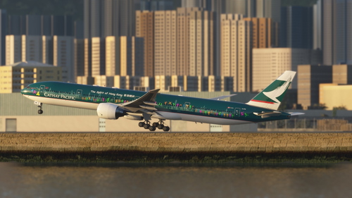 CS-B777-300ER Cathay Pacific The Spirit Of Hong Kong B-KPB Ultra - By Danr 