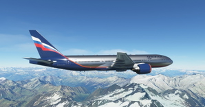 Aeroflot "METAL, GREY and LIGHT GREY" CaptainSim 777-200ER thumbnail 11