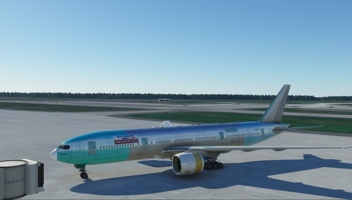 Air France B777 -200 Primer Paint