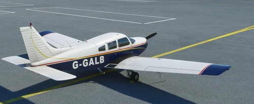 JF Piper Warrior II - G-GALB