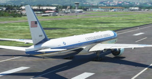 Air Force One / US Air Force / USAF CaptainSim 777-300ER thumbnail 2