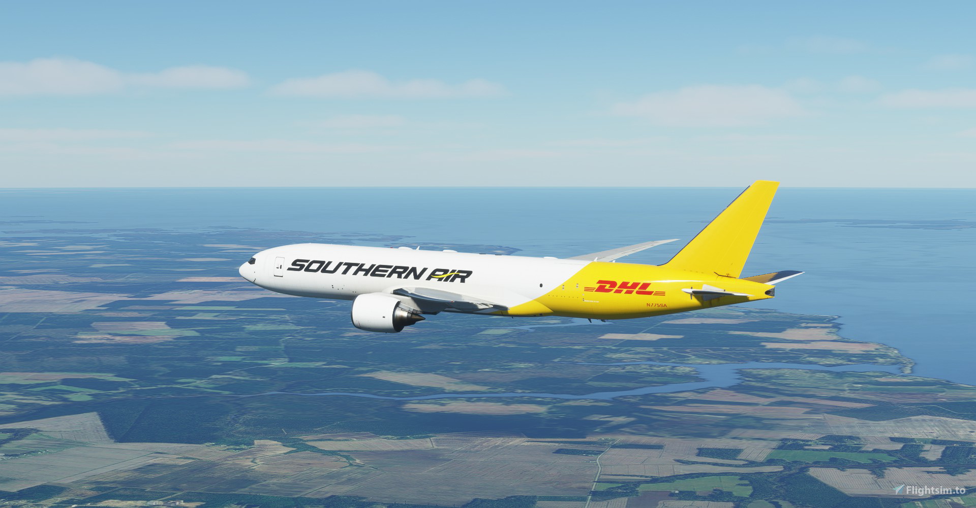 Southern Air / DHL CaptainSim 777-200F - Aircraft Liveries for