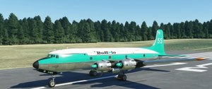 PMDG DC-6A Buffalo Airways (Fictional) Livery [4K][8K] thumbnail 4